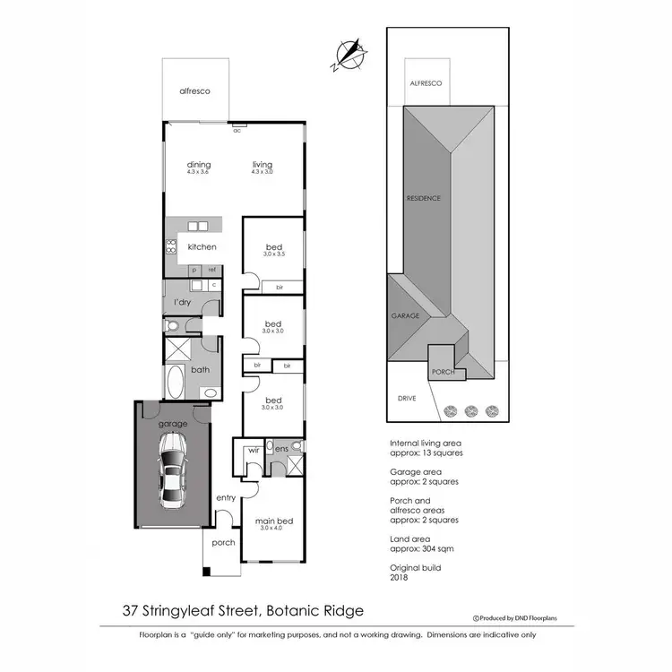 Floorplan of Homely house listing, 37 Stringyleaf Street, Botanic Ridge VIC 3977