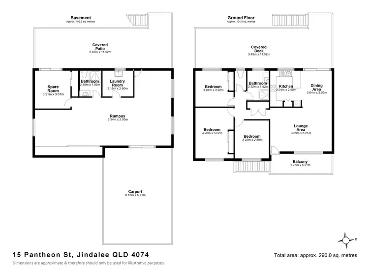 Floorplan of Homely house listing, 15 Pantheon Street, Jindalee QLD 4074