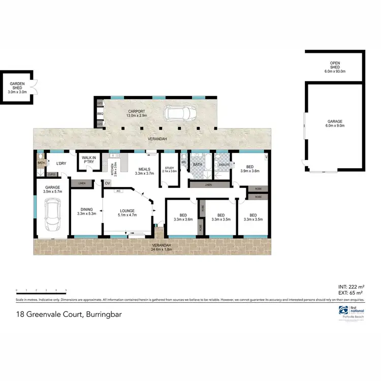 Floorplan of Homely house listing, 18 Greenvale Court, Burringbar NSW 2483