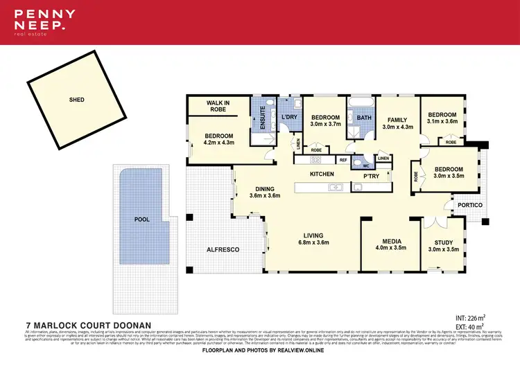 Floorplan of Homely house listing, 7-9 Marlock Court, Doonan QLD 4562