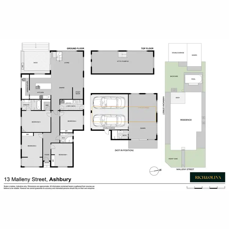 Floorplan of Homely house listing, 13 Malleny Street, Ashbury NSW 2193