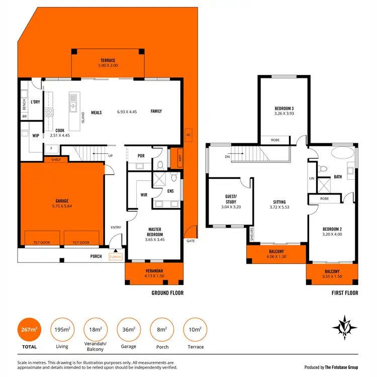 Floorplan of Homely house listing, 23A Ferguson Avenue, Myrtle Bank SA 5064