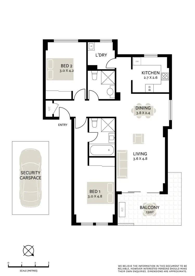 Floorplan of Homely apartment listing, 19/4 Hyam Street, Balmain NSW 2041