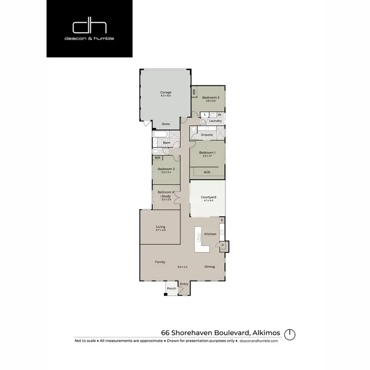 Floorplan of Homely house listing, 66 Shorehaven Bvd, Alkimos WA 6038