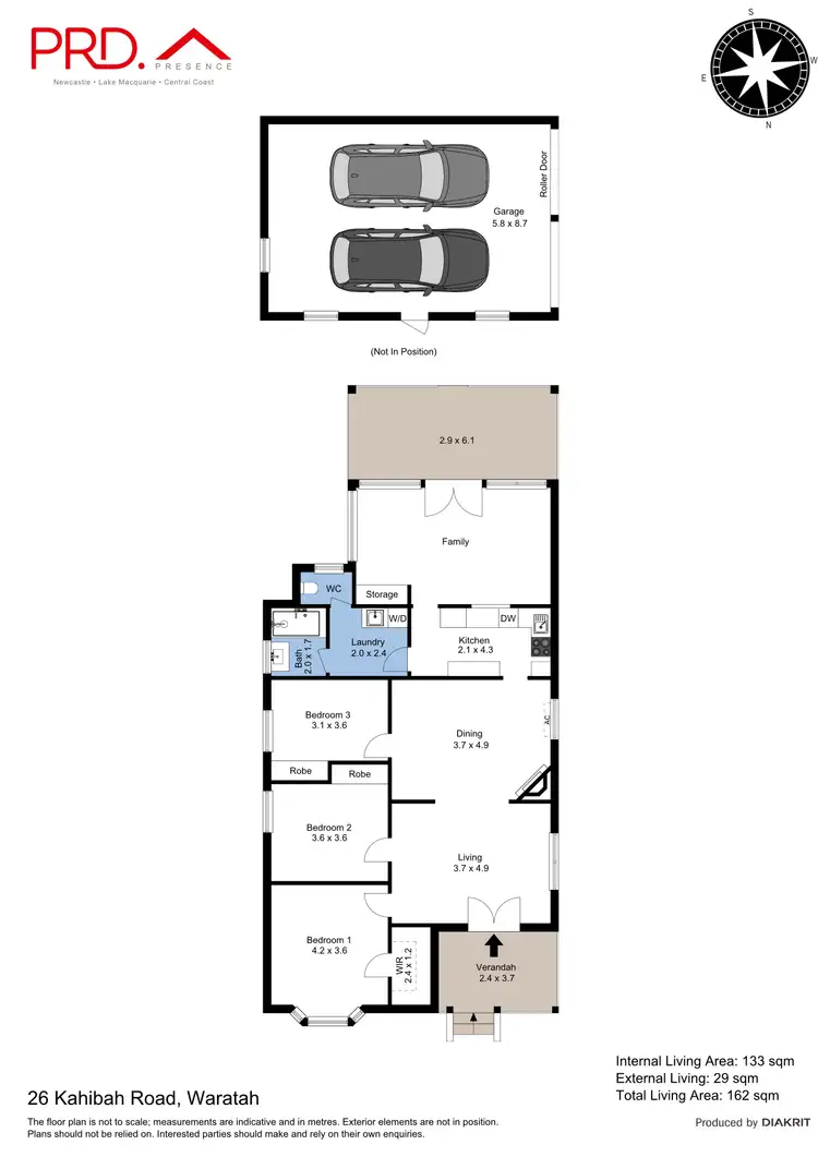 Floorplan of Homely house listing, 26 Kahibah Road, Waratah NSW 2298
