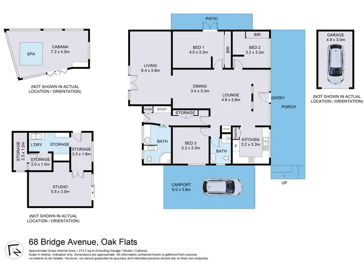 Floorplan of Homely house listing, 68 Bridge Avenue, Oak Flats NSW 2529