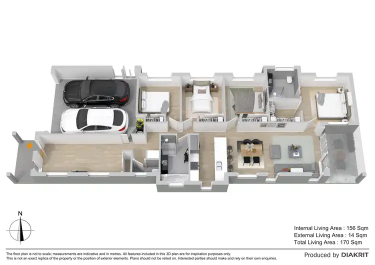 Floorplan of Homely house listing, 69 Arcadia Circuit, Yarrabilba QLD 4207