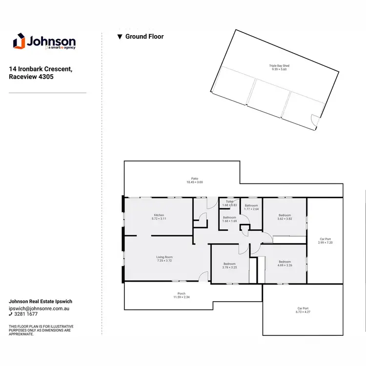 Floorplan of Homely house listing, 14 Ironbark Crescent, Raceview QLD 4305