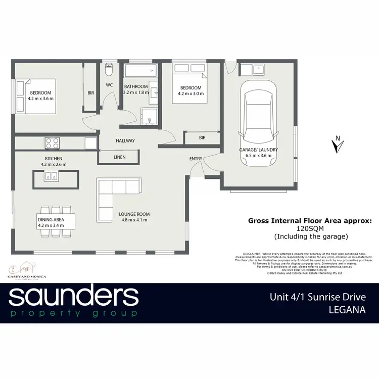 Floorplan of Homely house listing, 4/1 Sunrise Drive, Legana TAS 7277