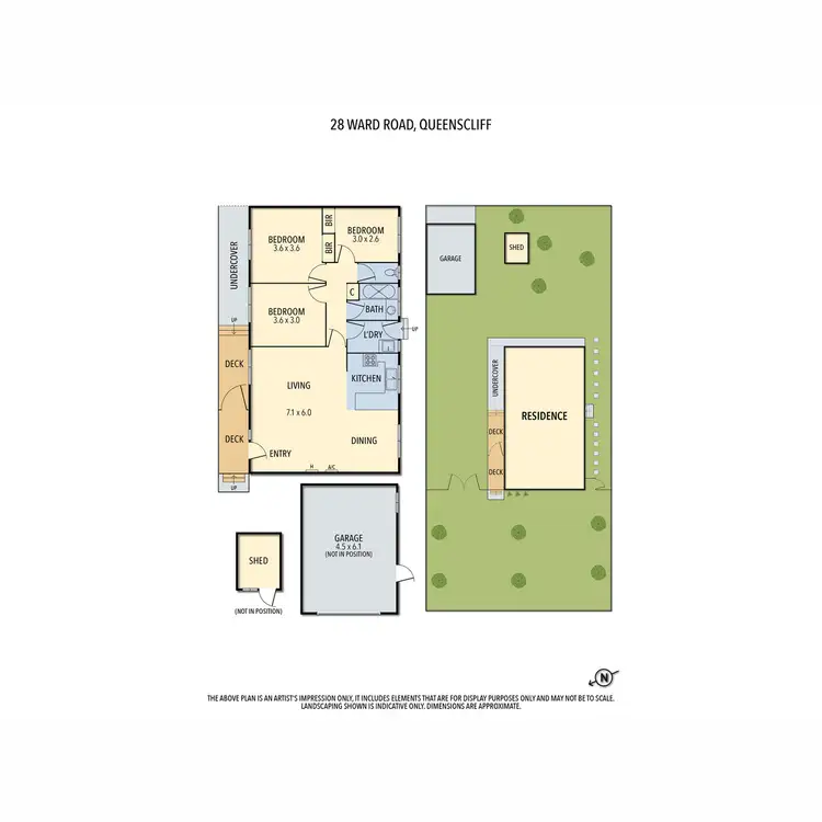 Floorplan of Homely house listing, 28 Ward Road, Queenscliff VIC 3225