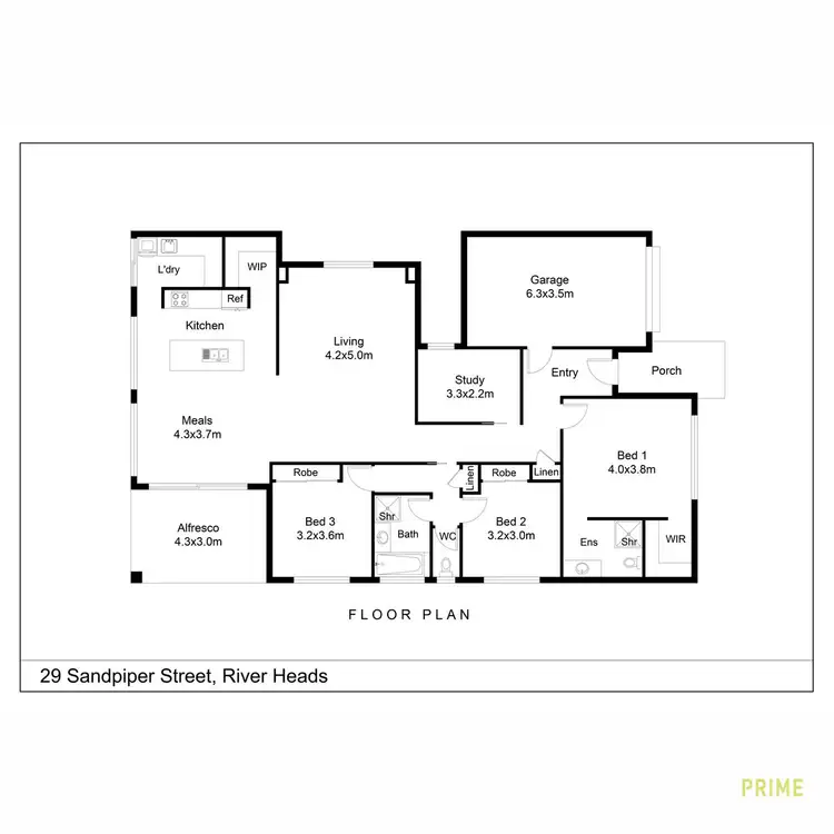 Floorplan of Homely house listing, 29 Sandpiper Street, River Heads QLD 4655