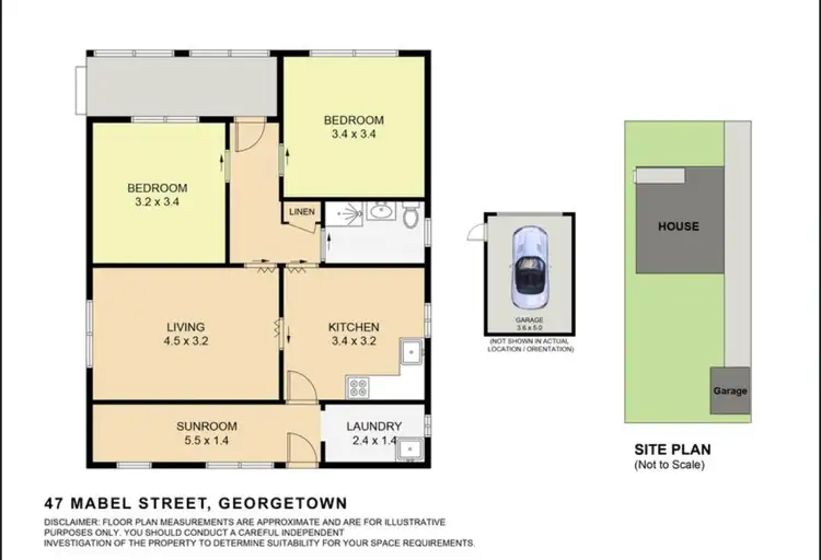 Floorplan of Homely house listing, 47 Mabel Street, Georgetown NSW 2298