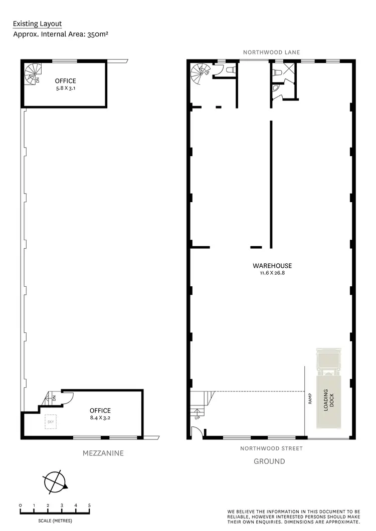 Floorplan of Homely warehouse listing, 13-15 Northwood Street, Camperdown NSW 2050