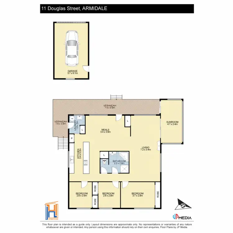 Floorplan of Homely house listing, 11 Douglas Street, Armidale NSW 2350