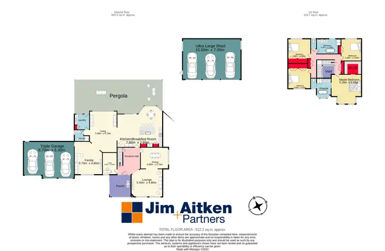 Floorplan of Homely house listing, 9-10 Wakefield Place, Orchard Hills NSW 2748
