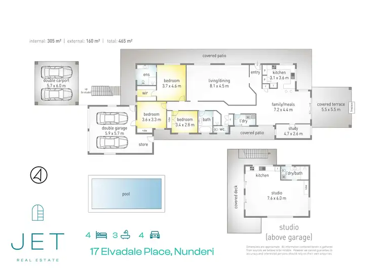 Floorplan of Homely house listing, 17 Elvadale Place, Nunderi NSW 2484