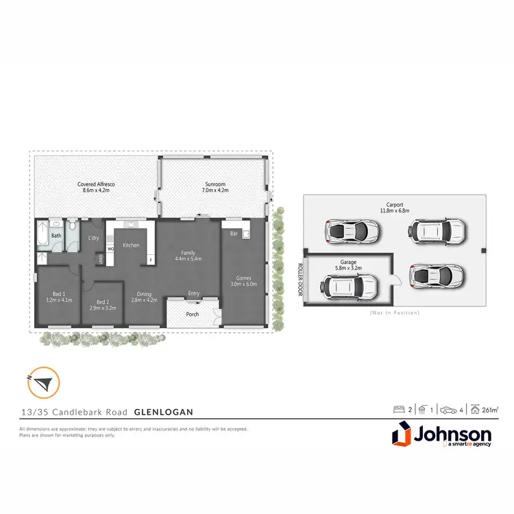 Floorplan of Homely rural property listing, 13-35 Candlebark Road, Glenlogan QLD 4280