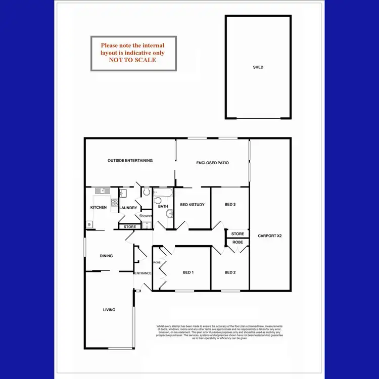 Floorplan of Homely house listing, Address available on request