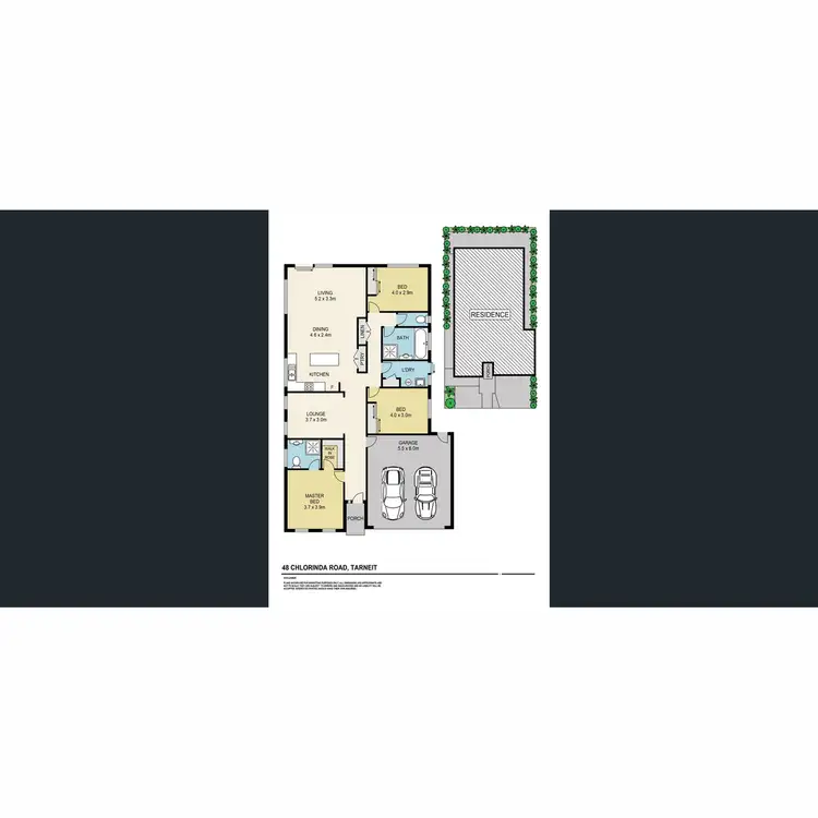 Floorplan of Homely house listing, 48 Chlorinda Road, Tarneit VIC 3029