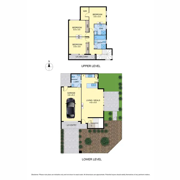 Floorplan of Homely townhouse listing, 2 Barool Street, Wollert VIC 3750