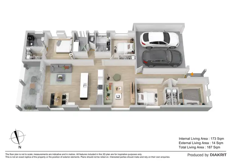 Floorplan of Homely house listing, 50 Bowerbird Crescent, Dakabin QLD 4503