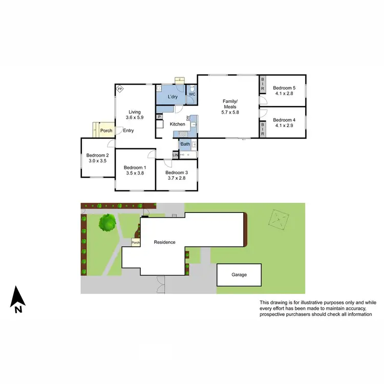 Floorplan of Homely house listing, 2 Ash Street, Doveton VIC 3177