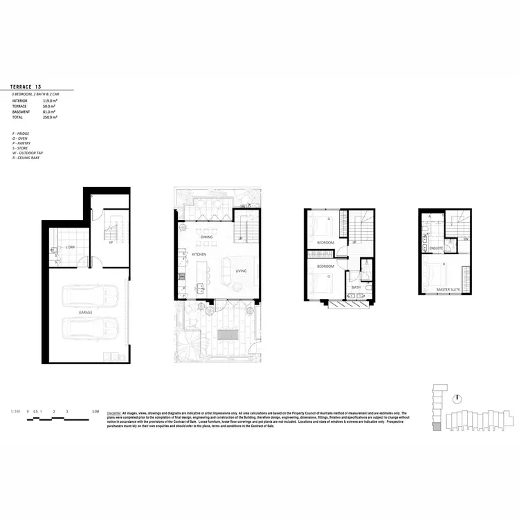 Floorplan of Homely townhouse listing, 13/573 Glenferrie Road, Hawthorn VIC 3122