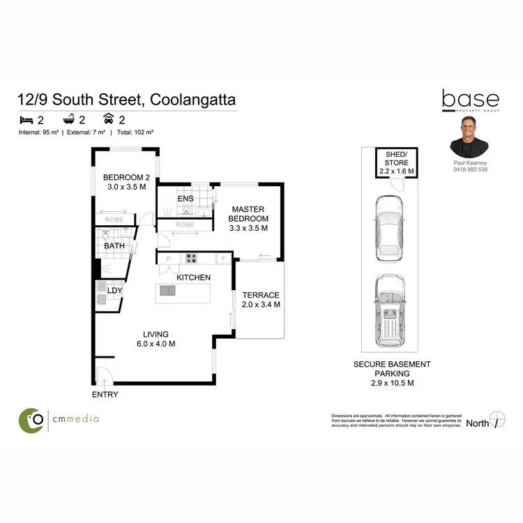 Floorplan of Homely apartment listing, 12/9 South Street, Coolangatta QLD 4225