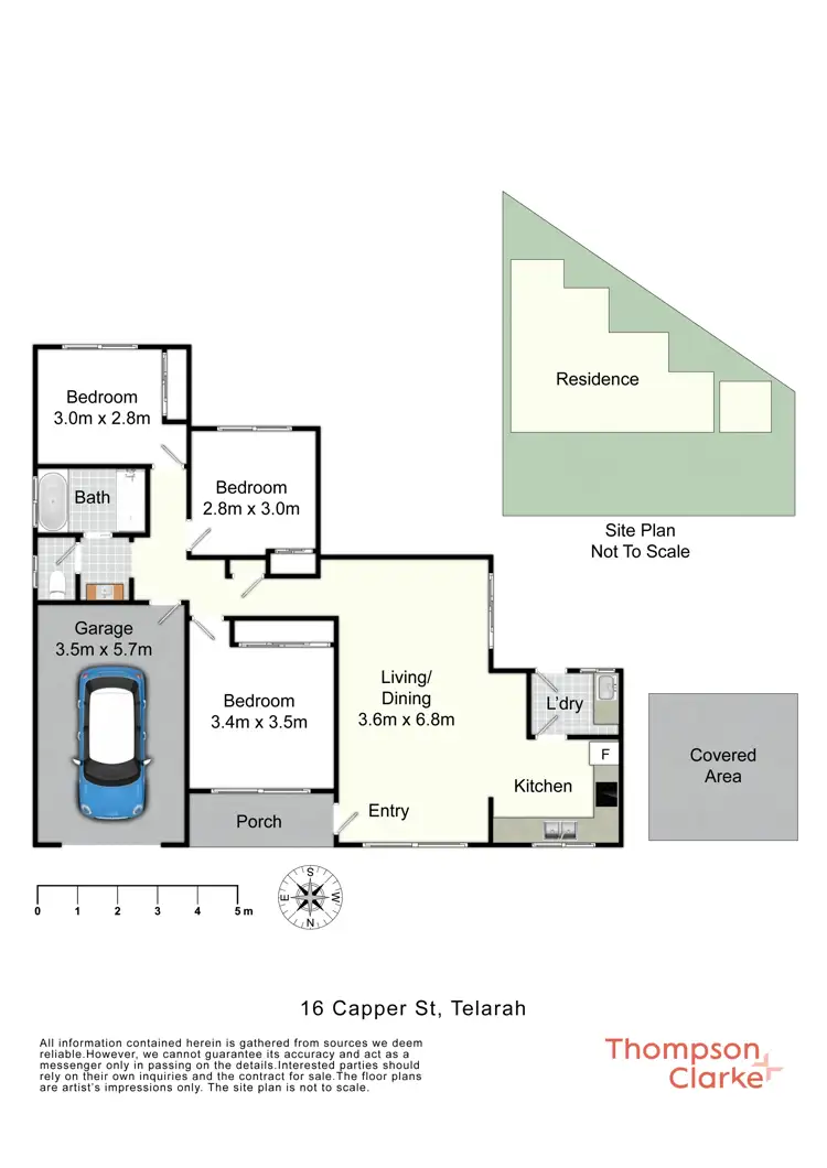 Floorplan of Homely house listing, 16 Capper Street, Telarah NSW 2320