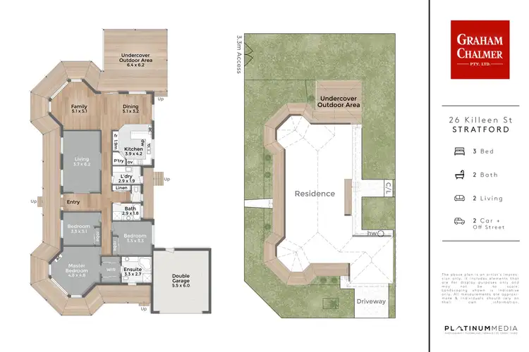 Floorplan of Homely house listing, 26 Killeen Street, Stratford VIC 3862