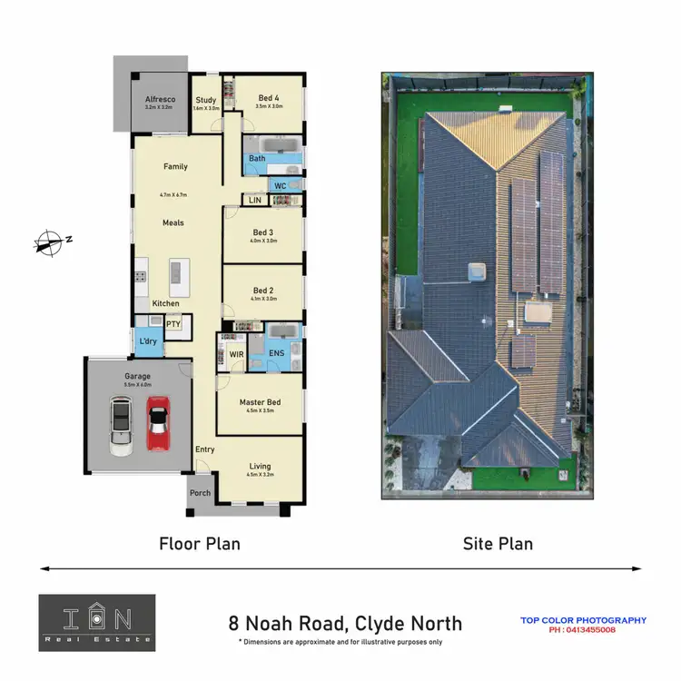 Floorplan of Homely house listing, 8 Noah Road, Clyde North VIC 3978