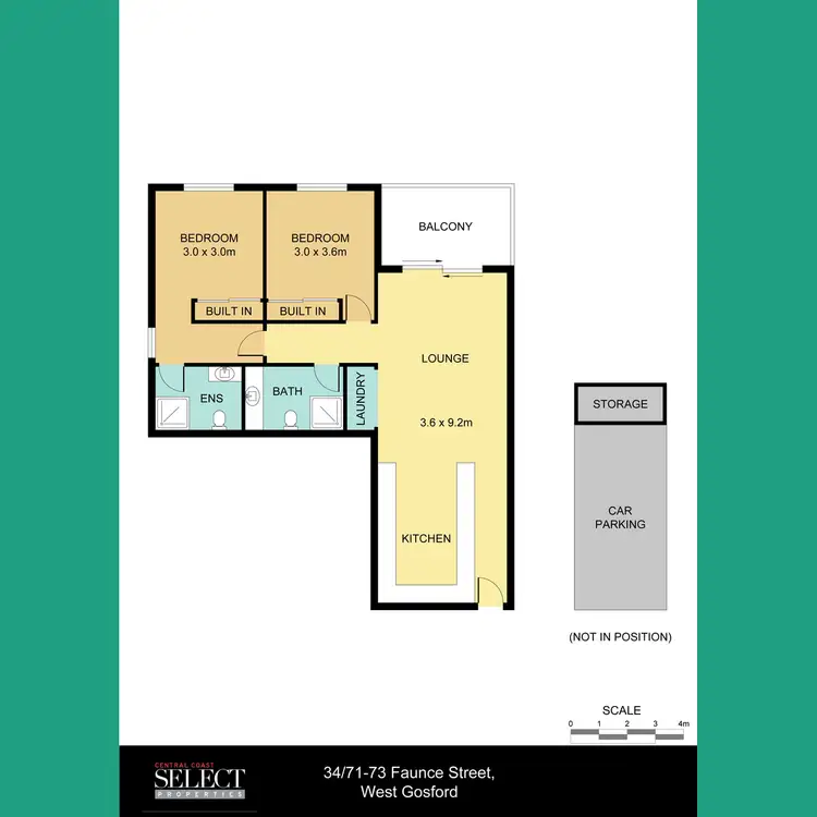 Floorplan of Homely apartment listing, 34/71-73 Faunce Street West, Gosford NSW 2250