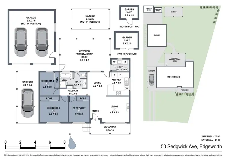 Floorplan of Homely house listing, 50 Sedgwick Avenue, Edgeworth NSW 2285