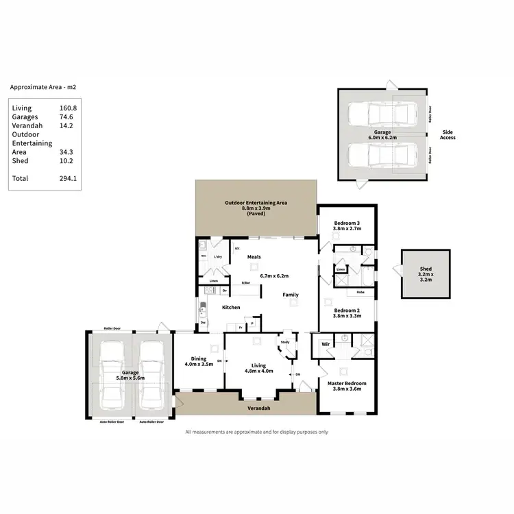 Floorplan of Homely house listing, 8 Kernick Avenue, Willunga SA 5172