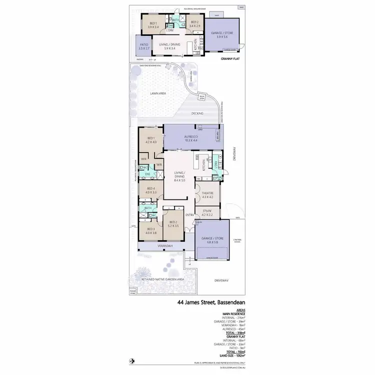 Floorplan of Homely house listing, 44 James Street, Bassendean WA 6054