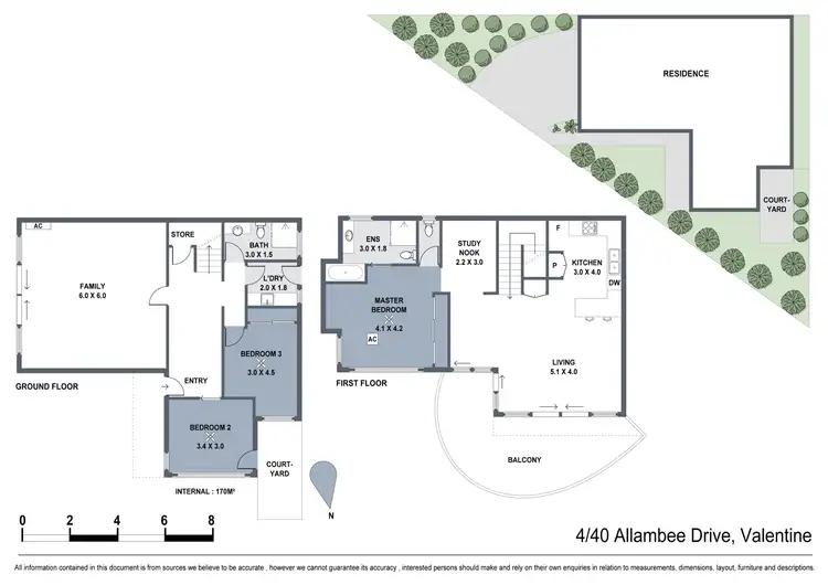 Floorplan of Homely townhouse listing, 4/40 Allambee Place, Valentine NSW 2280