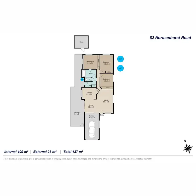 Floorplan of Homely house listing, 82 Normanhurst Road, Boondall QLD 4034