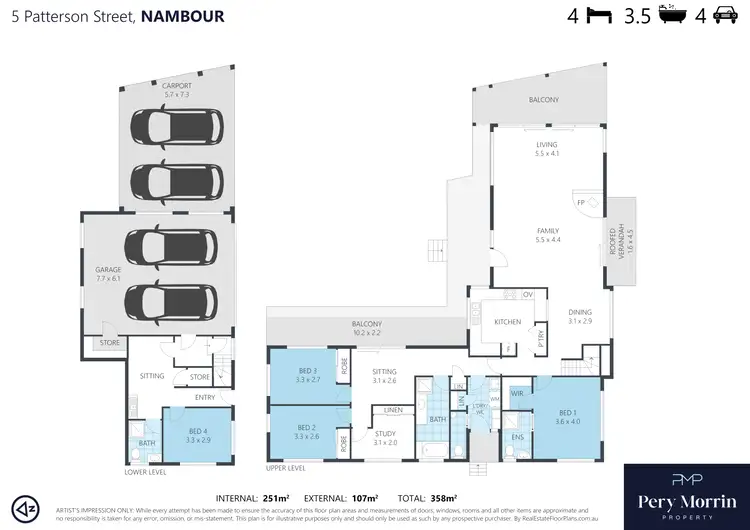 Floorplan of Homely house listing, 5-7 Patterson Street, Nambour QLD 4560