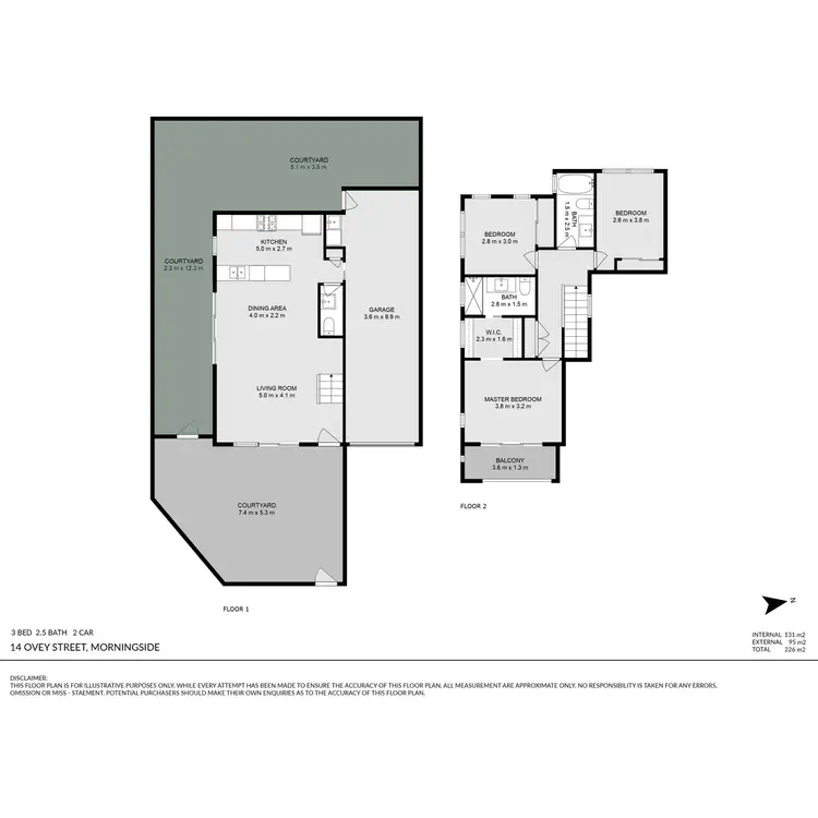 Floorplan of Homely house listing, 14 Ovey Street, Morningside QLD 4170