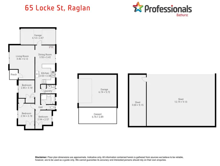 Floorplan of Homely house listing, 65 Locke Street, Raglan NSW 2795