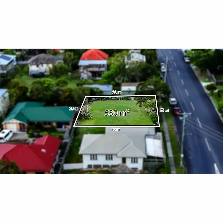 Floorplan of Homely land listing, 82 Douglas Street, Oxley QLD 4075