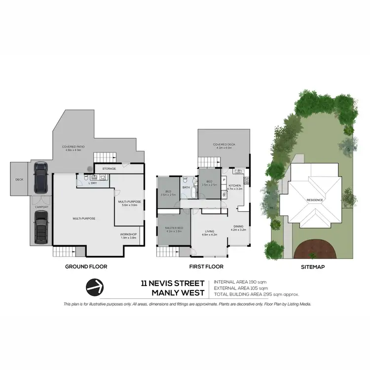 Floorplan of Homely house listing, 11 Nevis Street, Manly West QLD 4179