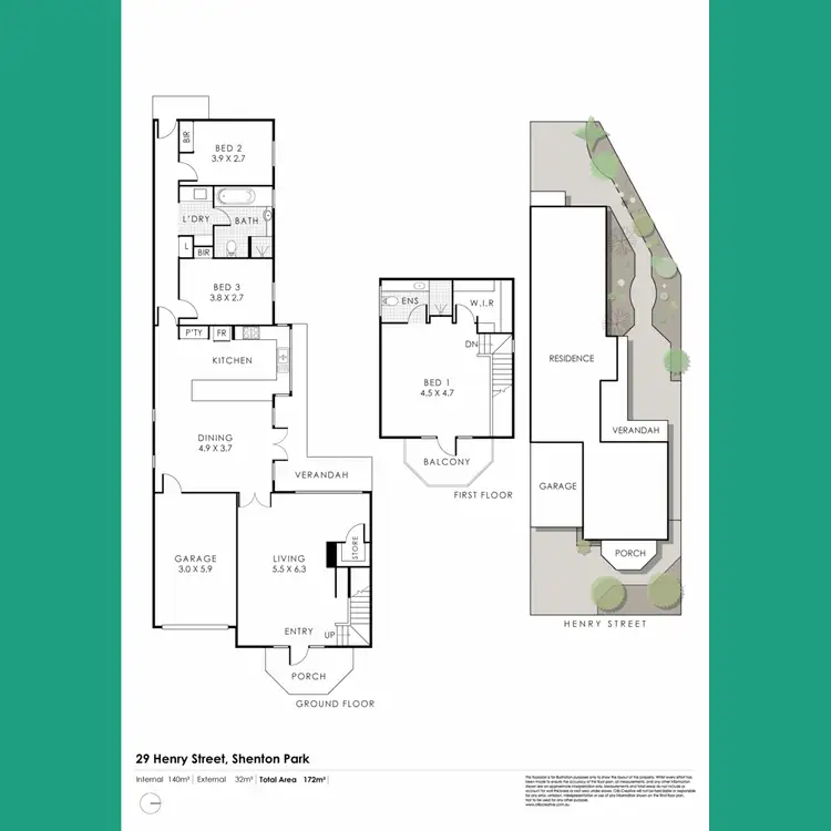 Floorplan of Homely house listing, 29 Henry Street, Shenton Park WA 6008