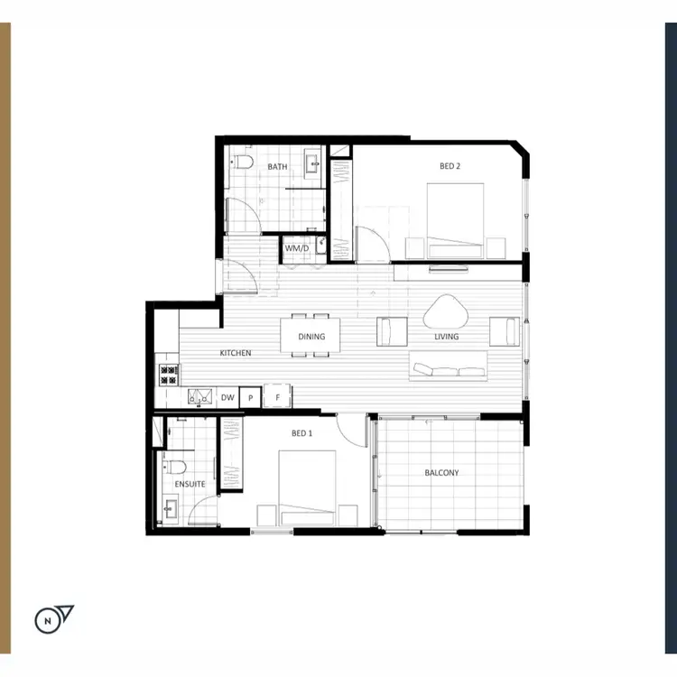 Floorplan of Homely apartment listing, 2 Kyle Street, Arncliffe NSW 2205