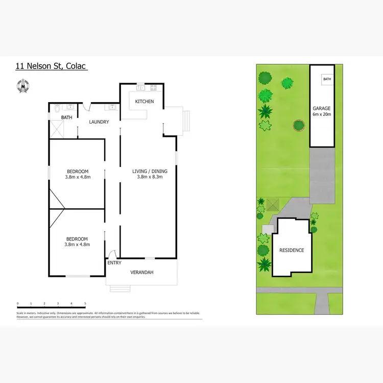 Floorplan of Homely house listing, 11 Nelson Street, Colac VIC 3250