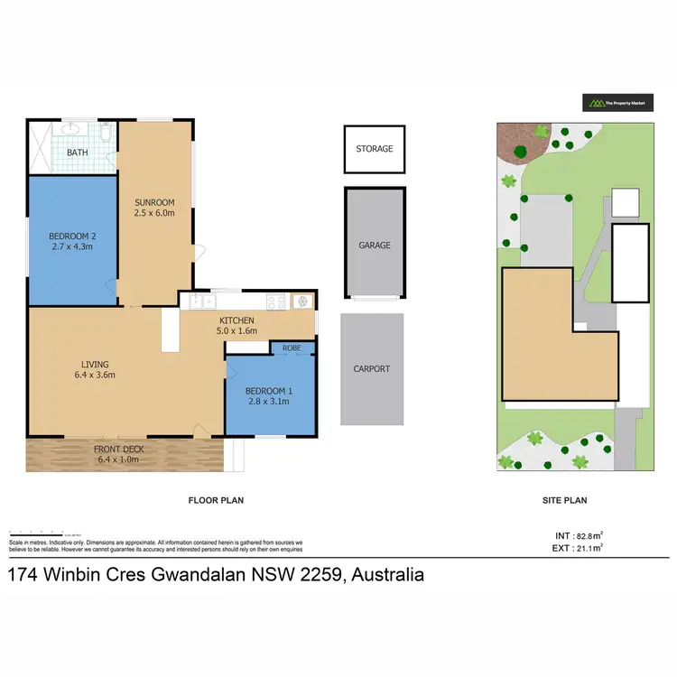 Floorplan of Homely house listing, 174 Winbin Crescent, Gwandalan NSW 2259