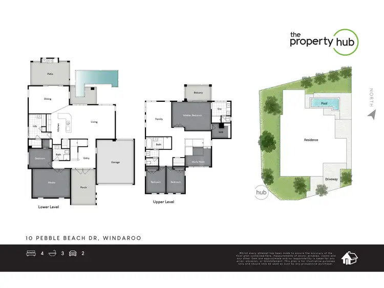 Floorplan of Homely house listing, 10 Pebble Beach Drive, Windaroo QLD 4207