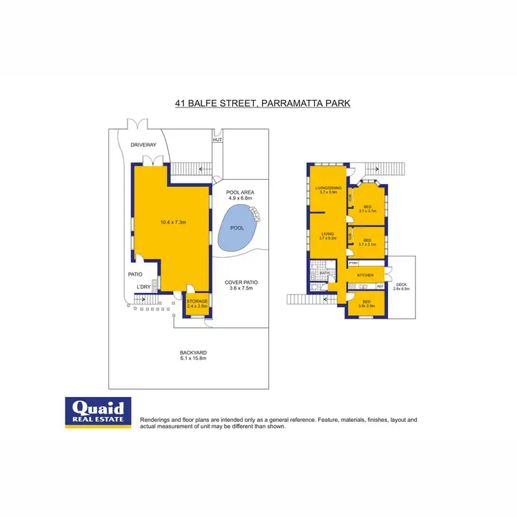 Floorplan of Homely house listing, 41 Balfe Street, Parramatta Park QLD 4870
