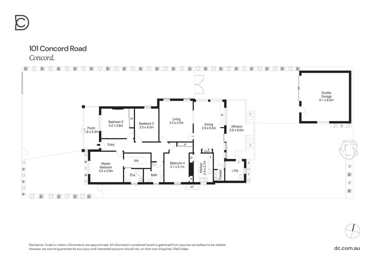 Floorplan of Homely house listing, 101 Concord Road, Concord NSW 2137