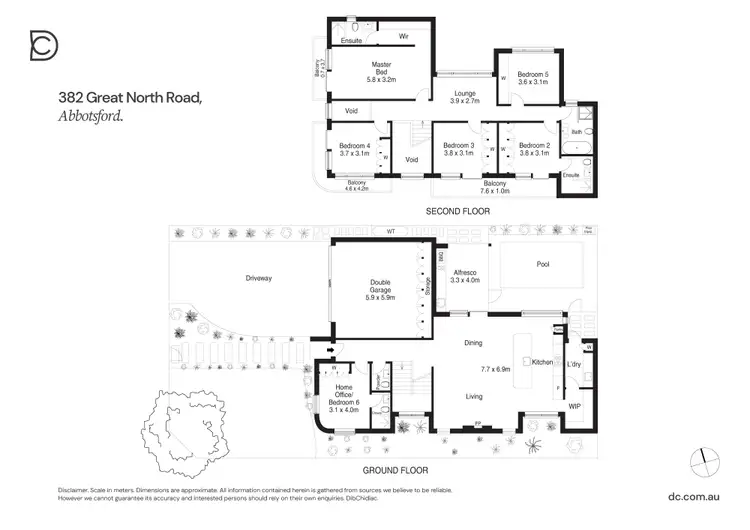 Floorplan of Homely house listing, 382 Great North Road, Abbotsford NSW 2046